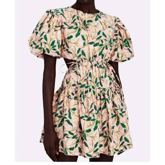 Agua by Agua Bendita Dresses & Skirts - Agua Bendita Verao Samba Guaguanco Dos Gardenias Rosa Dress Pink Floral